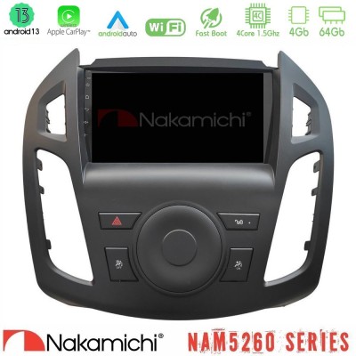 Nakamichi NAM5260 Series 4Core Android13 4+64GB Ford Transit Connect Navigation Multimedia Tablet 9