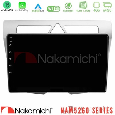 Nakamichi NAM5260 Series 4Core Android13 4+64GB Kia Picanto Navigation Multimedia Tablet 9