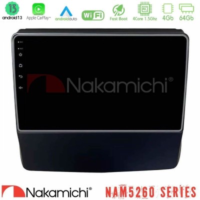 Nakamichi NAM5260 Series 4Core Android13 4+64GB Subaru Forester/Impreza 2018-2021 Navigation Multimedia Tablet 9