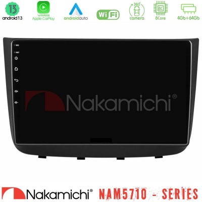Nakamichi NAM5710 Series 8Core Android13 4+64GB  Mercedes Vito/Viano 2003-2006 Navigation Multimedia Tablet 10