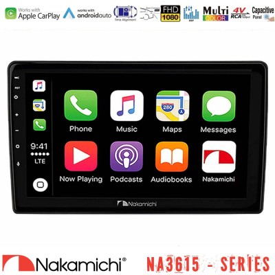 Nakamichi NA3615 Series Με Wireless Carplay & Android Auto Hyundai H1 2009-2015 Media Station Tablet 9