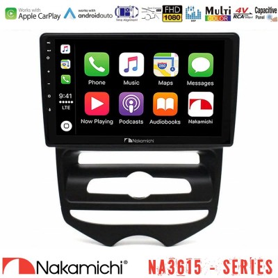 Nakamichi NA3615 Series Με Wireless Carplay & Android Auto Hyundai ix20 2010-2020 (MANUAL A/C) Media Station Tablet 9