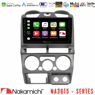 Nakamichi NA3615 Series Με Wireless Carplay & Android Auto  Isuzu D-Max 2007-2011 Media Station Tablet 9