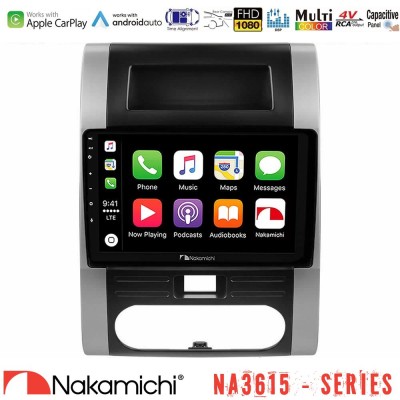 Nakamichi NA3615 Series Με Wireless Carplay & Android Auto  Nissan X-Trail T31 Media Station Tablet 9