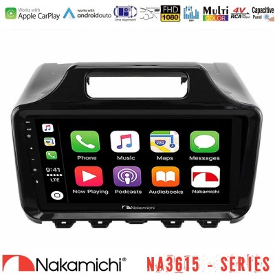 Nakamichi NA3615 Series Με Wireless Carplay & Android Auto  Toyota iQ 2008 – 2015 Media Station Tablet 9