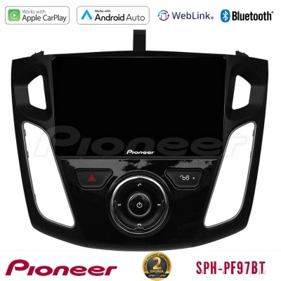 Pioneer SPH-PF97BT Series    Ford Focus 2012-2018 Multimedia Station 9