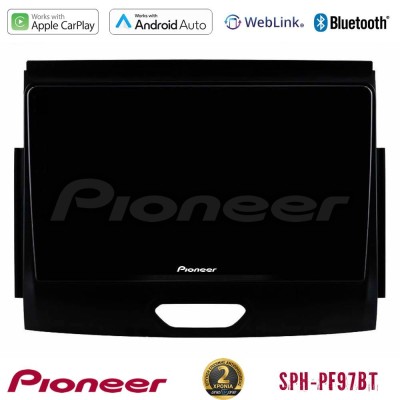 Pioneer SPH-PF97BT Series    Ford Ranger 2017-2022 Multimedia Station 9