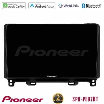 Pioneer SPH-PF97BT Series Honda Jazz 2021-2025 Multimedia Station 9