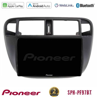 Pioneer SPH-PF97BT Series Honda Civic 1995-2001 Multimedia Station 9