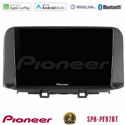 Pioneer SPH-PF97BT Series    Hyundai Kona 2018-2023 Multimedia Station 9