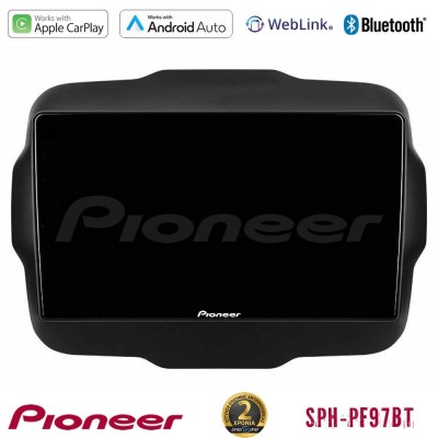 Pioneer SPH-PF97BT Series    Jeep Renegade 2015-2019 Multimedia Station 9