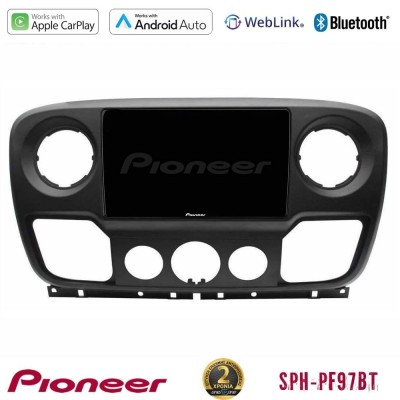 Pioneer SPH-PF97BT Series Renault/Nissan/Opel Multimedia Station 9