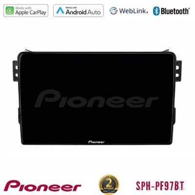 Pioneer SPH-PF97BT Series Suzuki Splash & Opel Agila 2008-2014 Multimedia Station 9