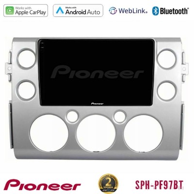 Pioneer SPH-PF97BT Series Toyota FJ 2007-2014 Multimedia Station 9