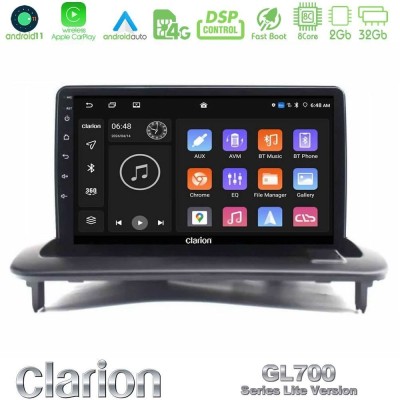 Clarion GL700 Lite Series 8Core Android11 2+32GB Volvo S40/C30/C70 Navigation Multimedia Tablet 9