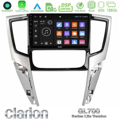 Clarion GL700 Lite Series 8Core Android11 6+128GB Mitsubishi L200 2019-2023 Navigation Multimedia Tablet 9