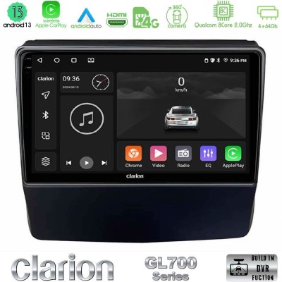 Clarion GL700 Series 8Core Android13 4+64GB Subaru Forester/Impreza 2018-2021 Navigation Multimedia Tablet 9