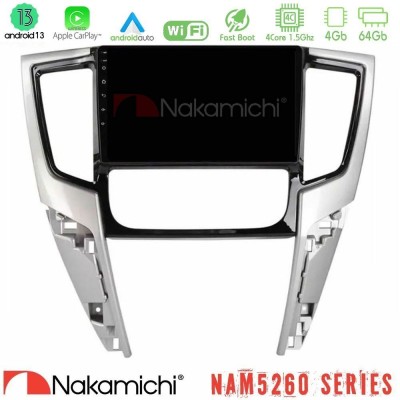 Nakamichi NAM5260 Series 4Core Android13 4+64GB Mitsubishi L200 2019-2023 Navigation Multimedia Tablet 9