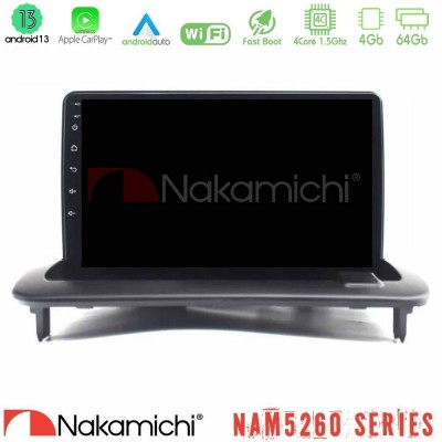 Nakamichi NAM5260 Series 4Core Android13 4+64GB Volvo S40/C30/C70 Navigation Multimedia Tablet 9
