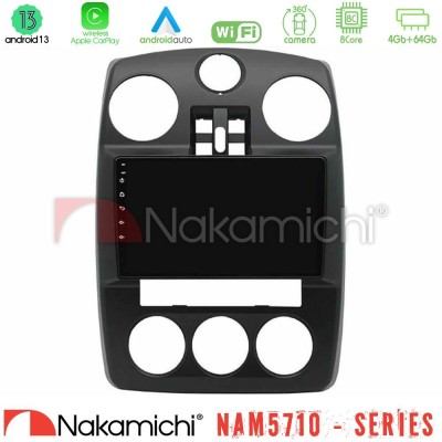 Nakamichi NAM5710 Series 8Core Android13 4+64GB  Chrysler PT-Cruiser 2000-2005 Navigation Multimedia Tablet 9