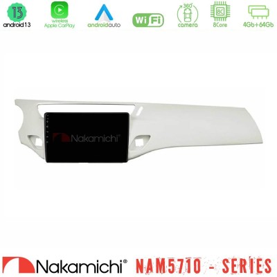 Nakamichi NAM5710 Series 8Core Android13 4+64GB  Citroen C3 2009-2016 Navigation Multimedia Tablet 9
