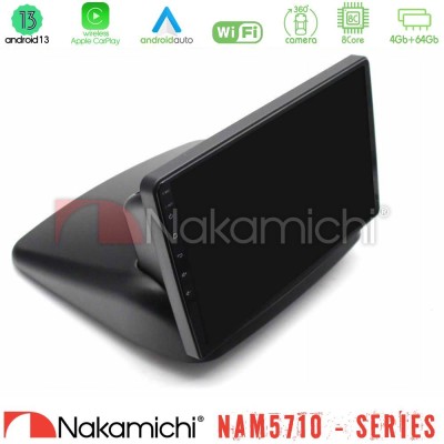 Nakamichi NAM5710 Series 8Core Android13 4+64GB  Fiat Doblo 2002-2009 Navigation Multimedia Tablet 10