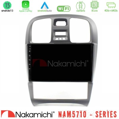 Nakamichi NAM5710 Series 8Core Android13 4+64GB Hyundai Sonata 2001-2005 Navigation Multimedia Tablet 9