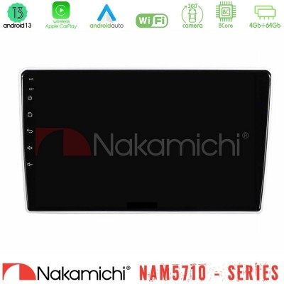 Nakamichi NAM5710 Series 8Core Android13 4+64GB  Kia Sportage 2005-2008 Navigation Multimedia Tablet 9