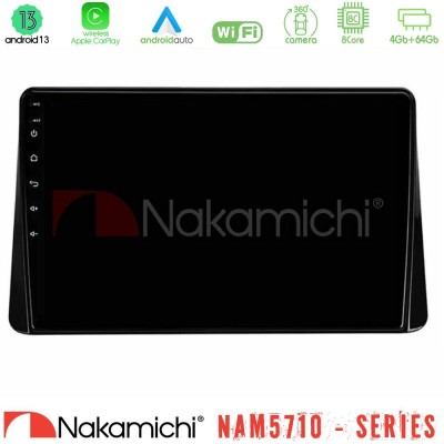 Nakamichi NAM5710 Series 8Core Android13 4+64GB Mitsubishi Eclipse Cross 2018-2023 Navigation Multimedia Tablet 10