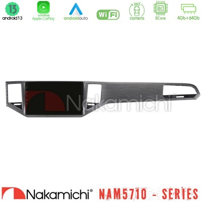 Nakamichi NAM5710 Series 8Core Android13 4+64GB     VW Sportsvan 2014-2020 Navigation Multimedia Tablet 9
