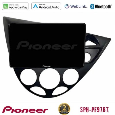 Pioneer SPH-PF97BT Series Ford Focus 1999-2004 (RHD) Multimedia Station 9