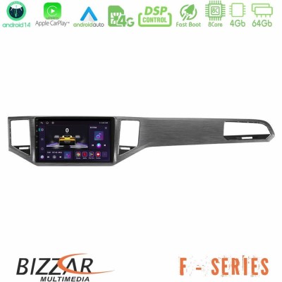 Bizzar F Series 8Core Android14 4+64GB     VW Sportsvan 2014-2020 Navigation Multimedia Tablet 9