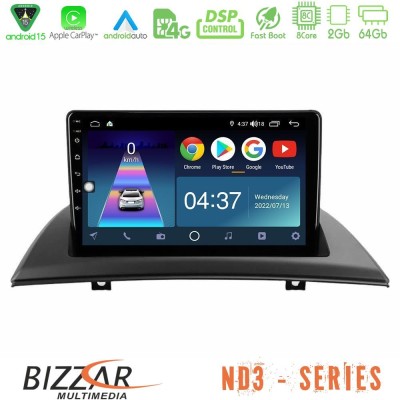 Bizzar ND3 Series 8Core Android15 2+64GB  BMW E83 Navigation Multimedia Tablet 9