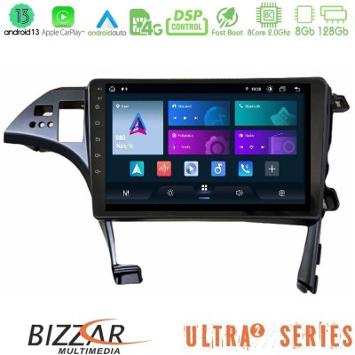 Bizzar Ultra Series Toyota Prius 2010-2015 8core Android13 8+128GB Navigation Multimedia Tablet 9