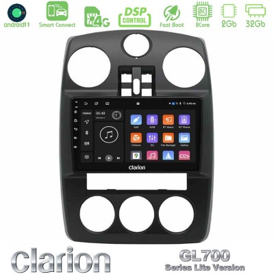 Clarion GL700 Lite Series Chrysler PT-Cruiser 2000-2005 8Core Android11 2+32GB Navigation Multimedia Tablet 9