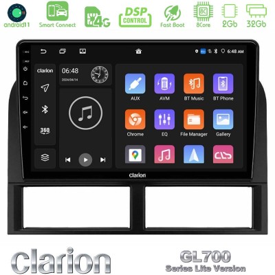 Clarion GL700 Lite Series 8Core Android11 2+32GB Jeep Grand Cherokee 1999-2004 Navigation Multimedia Tablet 9
