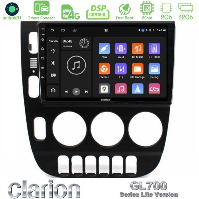 Clarion GL700 Lite Series 8Core Android11 2+32GB Mercedes ML Class (W163) 1998-2005 Navigation Multimedia Tablet 9