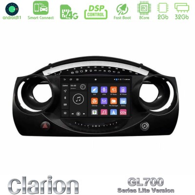 Clarion GL700 Lite Series 8Core Android11 2+32GB Mini Cooper R50 Navigation Multimedia Tablet 9
