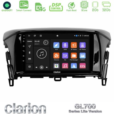 Clarion GL700 Lite Series 8Core Android11 2+32GB Mitsubishi Eclipse Cross Navigation Multimedia Tablet 9