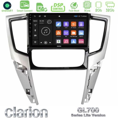 Clarion GL700 Lite Series 8Core Android11 2+32GB Mitsubishi L200 2019-2023 Navigation Multimedia Tablet 9
