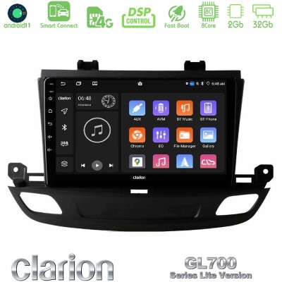 Clarion GL700 Lite Series 8Core Android11 2+32GB Opel Insignia 2 2017-2020 Navigation Multimedia Tablet 9