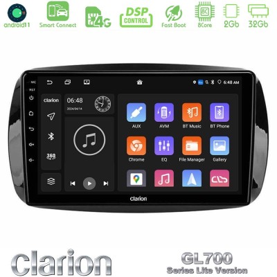 Clarion GL700 Lite Series 8Core Android11 2+32GB Smart 453 Navigation Multimedia Tablet 9