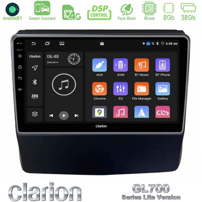 Clarion GL700 Lite Series 8Core Android11 2+32GB Subaru Forester/Impreza 2018-2021 Navigation Multimedia Tablet 9