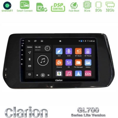Clarion GL700 Lite Series 8Core Android11 2+32GB Suzuki Swift 2024-> Navigation Multimedia Tablet 9