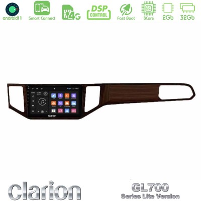 Clarion GL700 Lite Series 8Core Android11 2+32GB VW Sportsvan 2014-2020 Navigation Multimedia Tablet 9