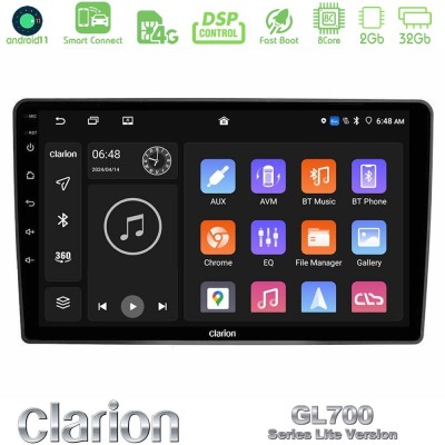 Clarion GL700 Lite Series 8Core Android11 2+32GB VW Passat Navigation Multimedia Tablet 9