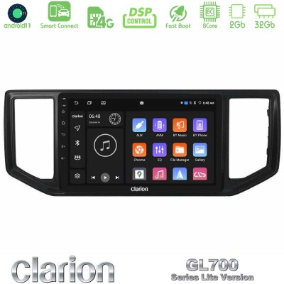 Clarion GL700 Lite Series 8Core Android11 2+32GB VW Amarok 2017-2022 Navigation Multimedia Tablet 9