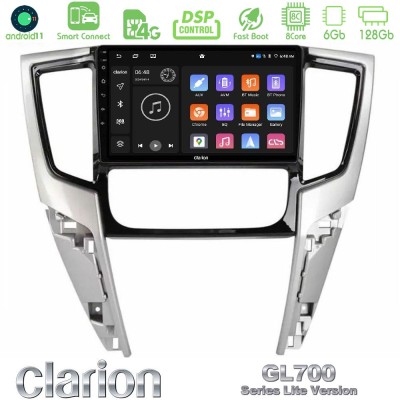 Clarion GL700 Lite Series 8Core Android11 6+128GB Mitsubishi L200 2019-2023 Navigation Multimedia Tablet 9