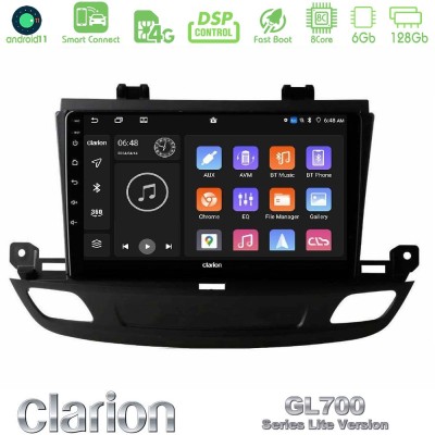 Clarion GL700 Lite Series 8Core Android11 6+128GB Opel Insignia 2 2017-2020 Navigation Multimedia Tablet 9