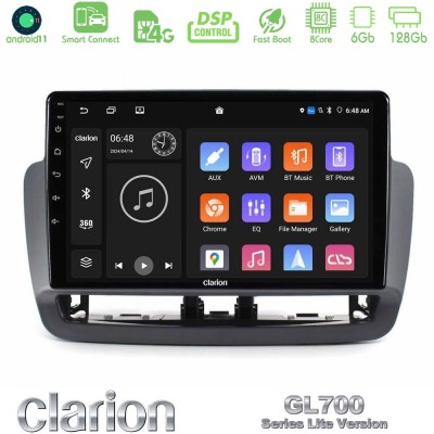 Clarion GL700 Lite Series 8Core Android11 6+128GB Seat Ibiza 2012-2015 Navigation Multimedia Tablet 9